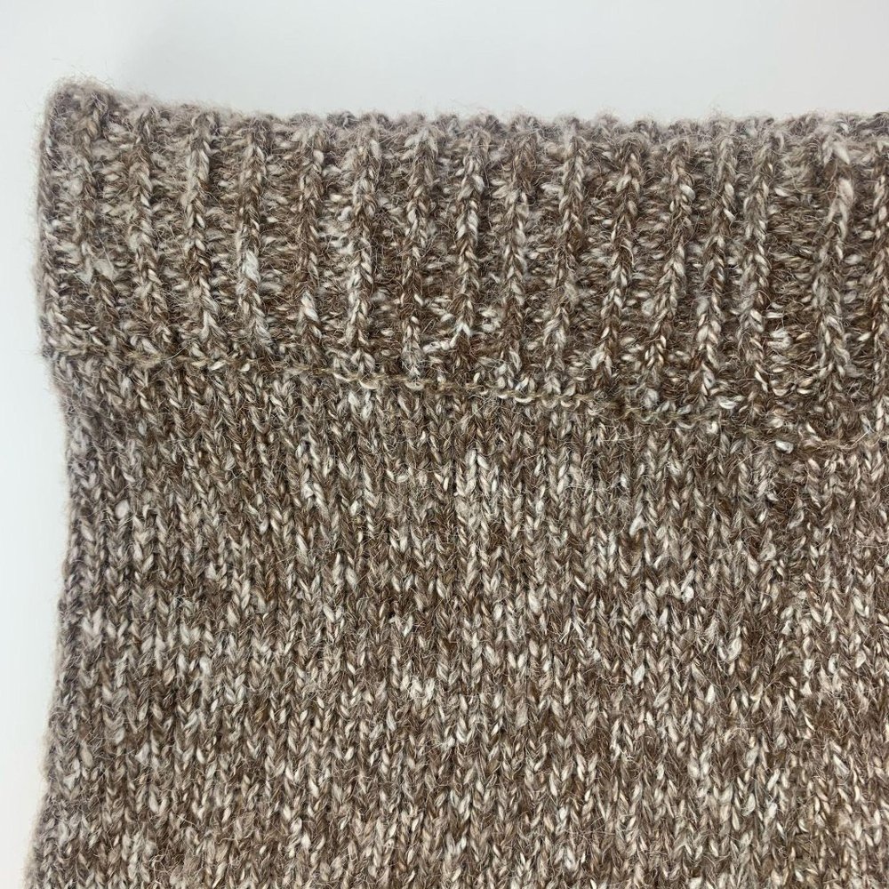 FOREVER 21 Brown Marled Knit High Waist Taupe Shorts Sz S - Picture 2 of 7